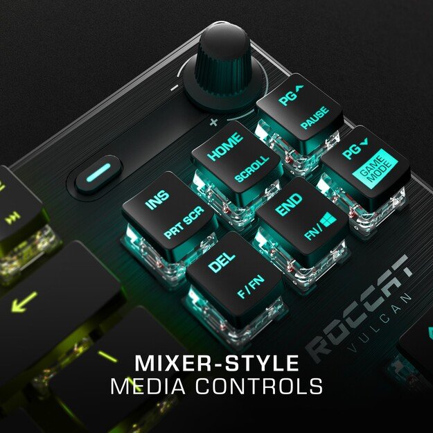 Roccat - Vulcan Pro TKL - Linear Red Switch  Gaming Keyboard (Nordic Layout)