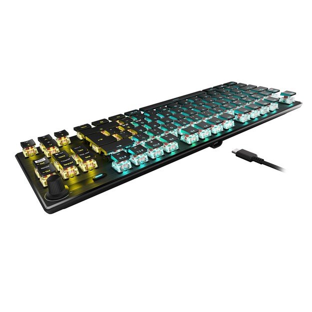 Roccat - Vulcan Pro TKL - Linear Red Switch  Gaming Keyboard (Nordic Layout)