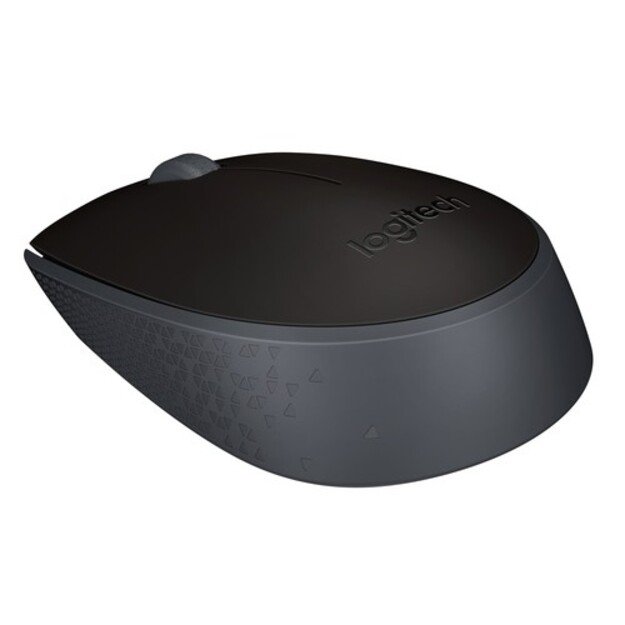 Logitech - M171 RF Wireless Optical 1000DPI Ambidextrous Black