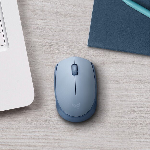 Logitech - M171 Wireless Mouse Blue