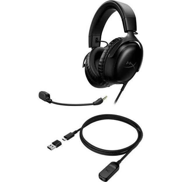 HyperX - Cloud III Black wired Gaming Headset