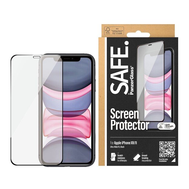 SAFE By PanzerGlass - Screen Protector - Apple iPhone 11/XR - Edge-to-Edge
