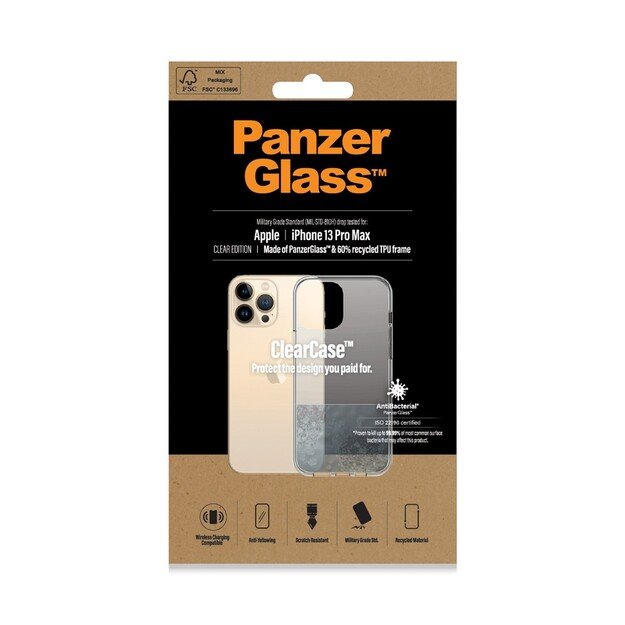 PanzerGlass - ClearCase iPhone 13 Pro Max - Transparent