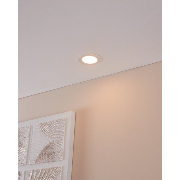 EGLO - Fueva-Z Smart Recessed Light, White Ø12 - Zigbee & Bluetooth