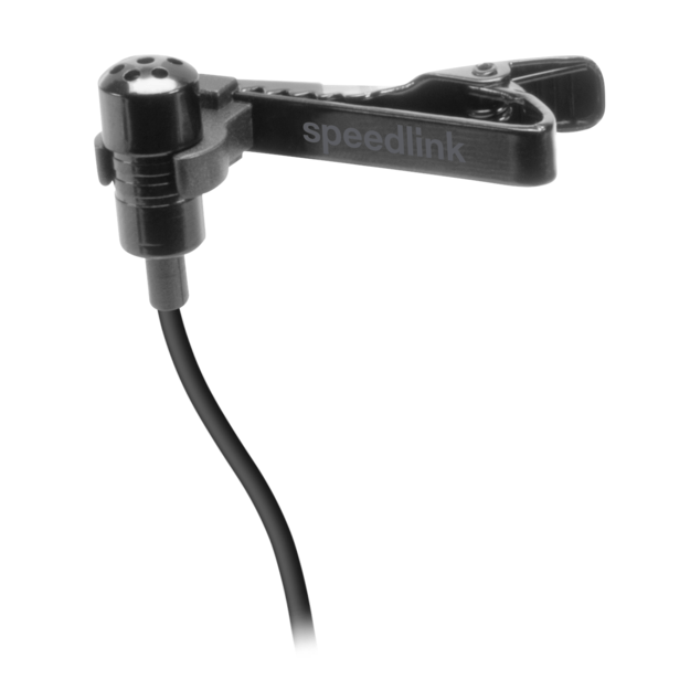 Speedlink - SPES Clip-On Microphone, black 1