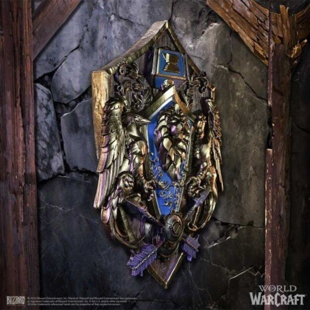 World of Warcraft Alliance Wall Plaque Height 30cm