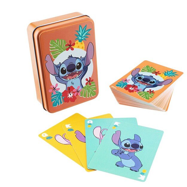 Stitch Playing Cards in a Tin