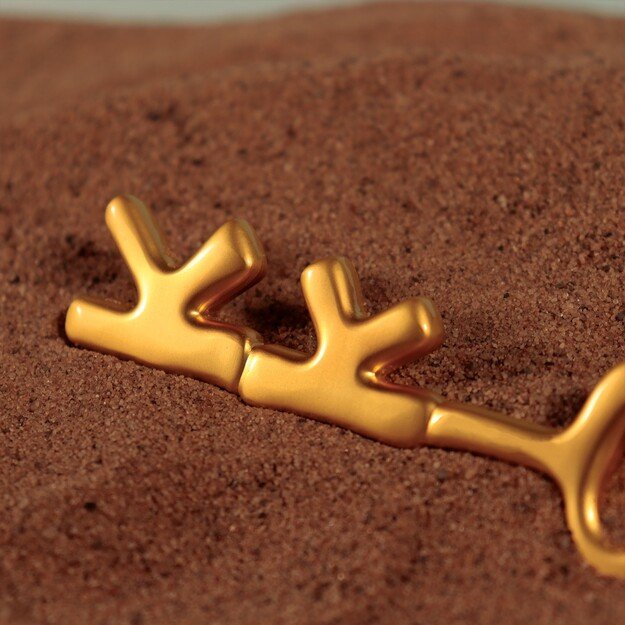 SpongeBob SquarePants 24k Gold Plated Replica Krusty Krab Key 4