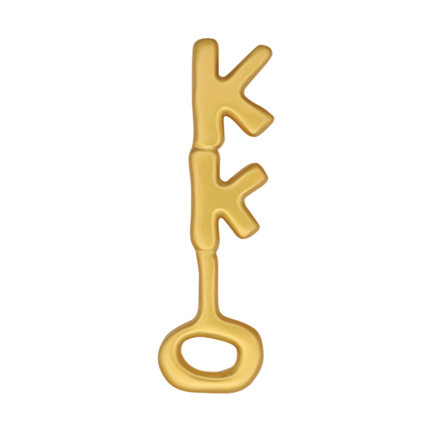 SpongeBob SquarePants 24k Gold Plated Replica Krusty Krab Key 6