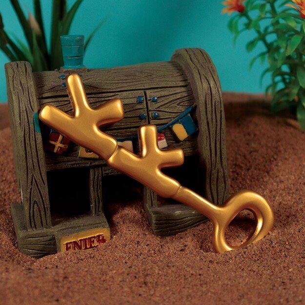 SpongeBob SquarePants 24k Gold Plated Replica Krusty Krab Key 7