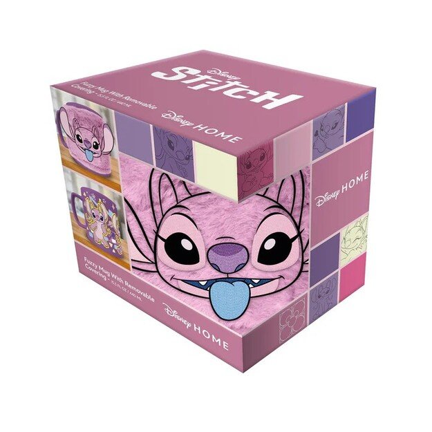 LILO & STITCH FUZZY MUG - ANGEL