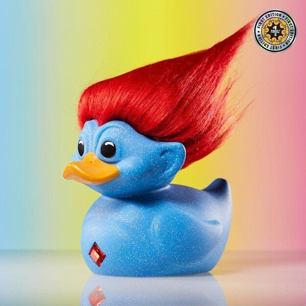 Numskull - Trolls Tubbz 1st ED Blue Glitter (Red Hair)