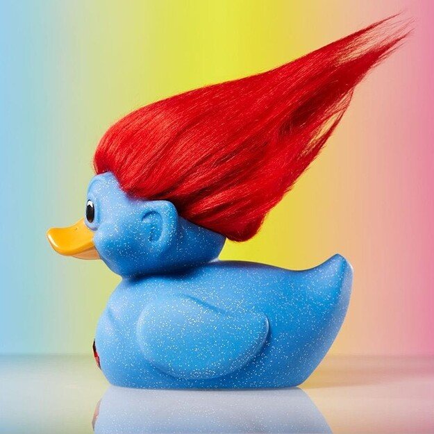 Numskull - Trolls Tubbz 1st ED Blue Glitter (Red Hair)