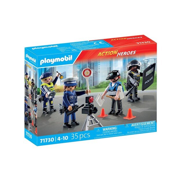 Playmobil - Police Figures Set (71730)
