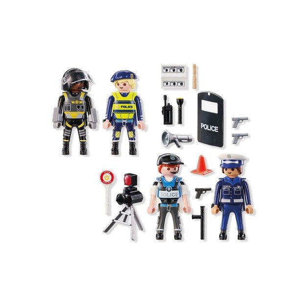 Playmobil - Police Figures Set (71730)