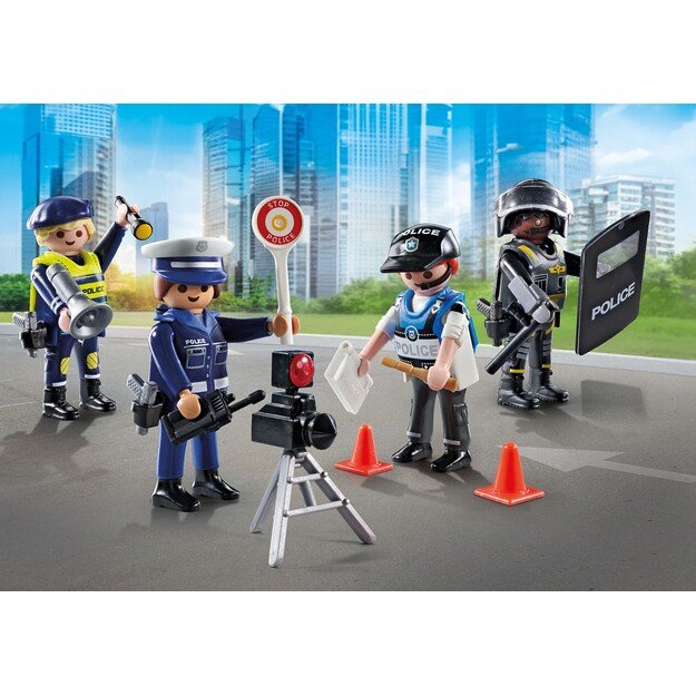 Playmobil - Police Figures Set (71730)