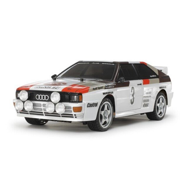 Tamiya - Audi Quattro A2 R/C Model Car 1:10 - (544116)