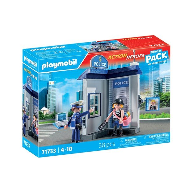 Playmobil - Starter Pack Police Room (71733)
