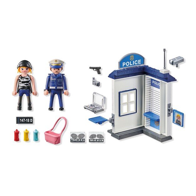 Playmobil - Starter Pack Police Room (71733)