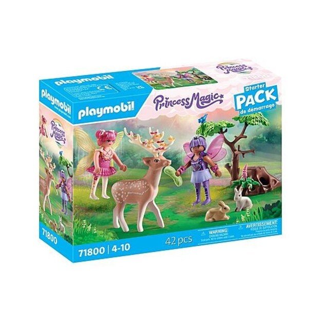 Playmobil - Fairies with Forest Animals (71800)
