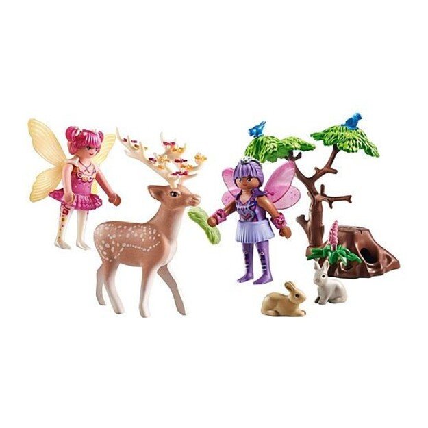 Playmobil - Fairies with Forest Animals (71800)