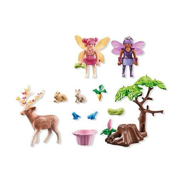 Playmobil - Fairies with Forest Animals (71800)