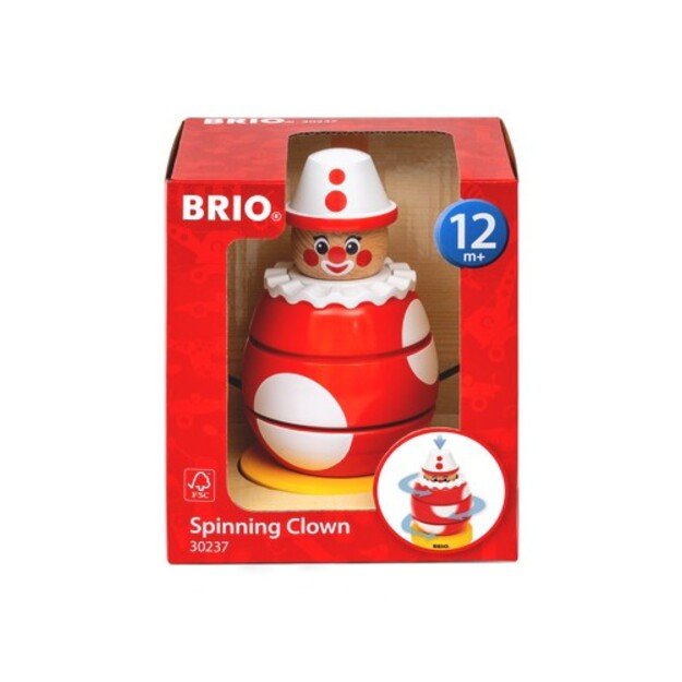BRIO - Spinning Clown - (30237)