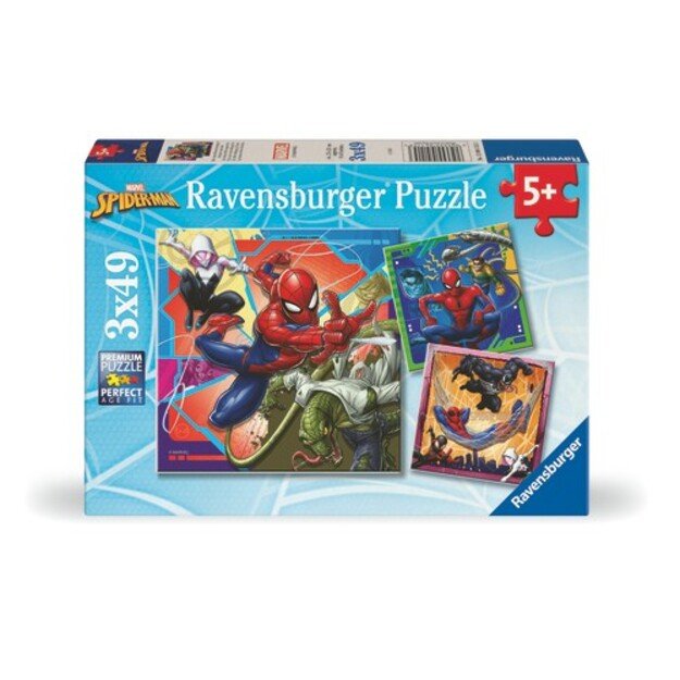 Ravensburger - Marvel Spider Man 3x49p - (12004115)