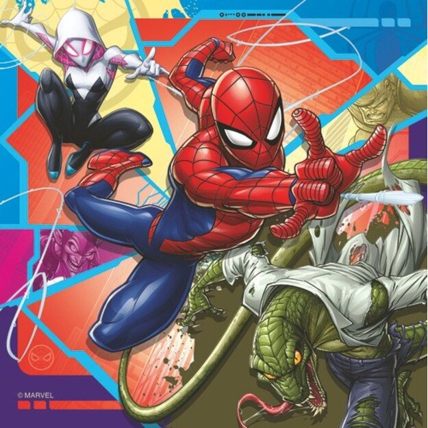 Ravensburger - Marvel Spider Man 3x49p - (12004115)