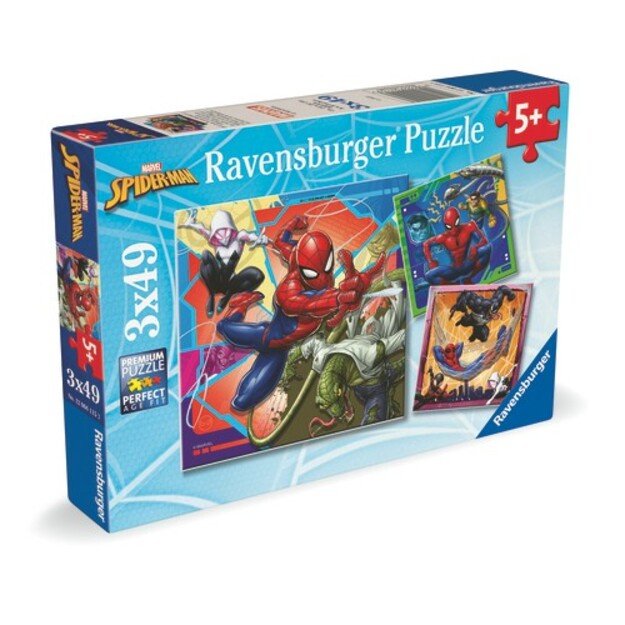 Ravensburger - Marvel Spider Man 3x49p - (12004115)