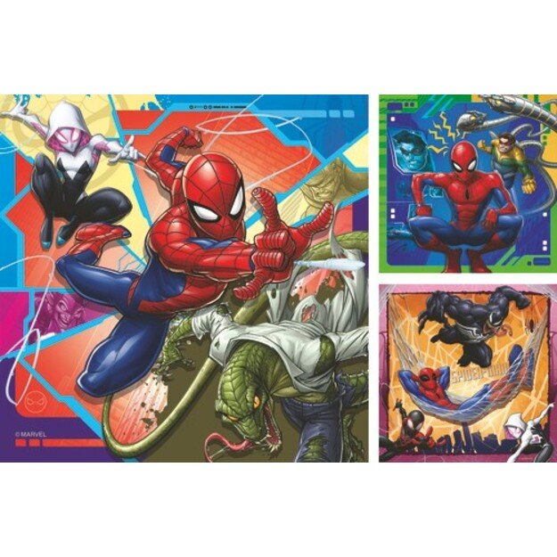 Ravensburger - Marvel Spider Man 3x49p - (12004115)