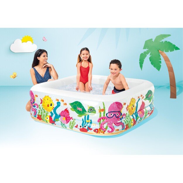 Intex - Sea Aquarium Pool - 159 x 159 x 50 cm