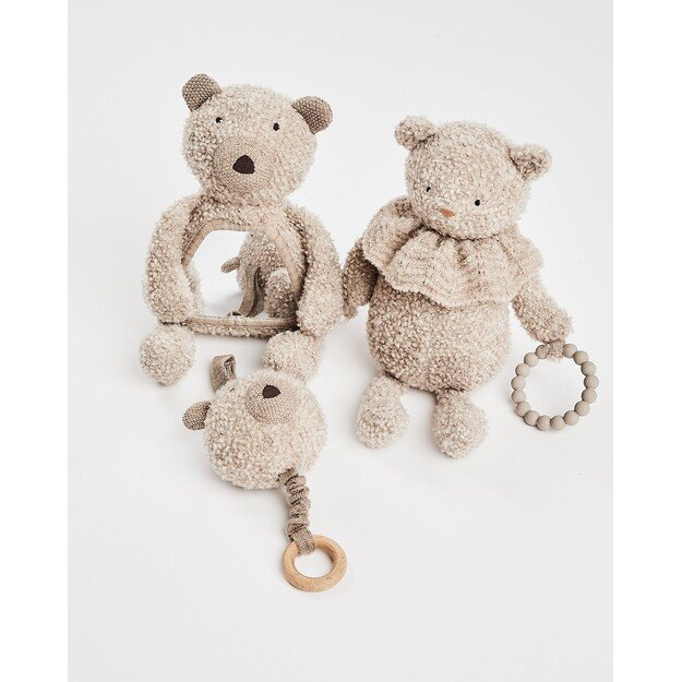 Smallstuff - Music mobile, wool bouclé, nature melange (40011-41)