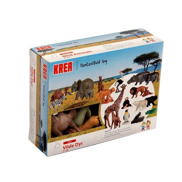 KREA - Wild animals, 21 pieces (2024)