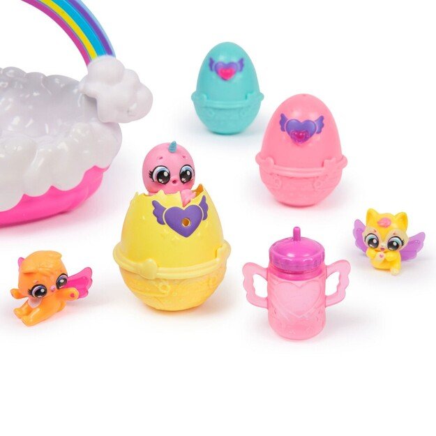 Hatchimals - Alive Neon Rainbow Basket - (6072741)