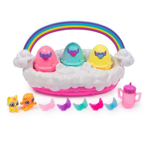 Hatchimals - Alive Neon Rainbow Basket - (6072741)
