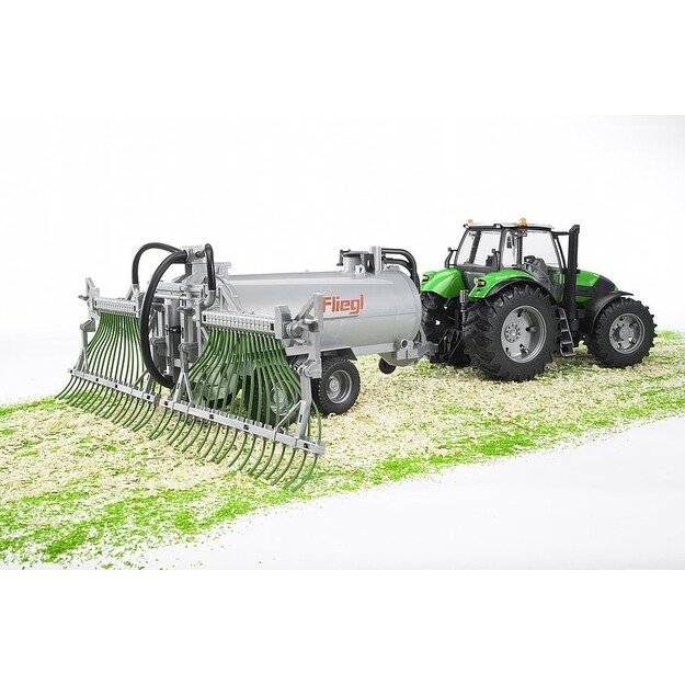 Bruder - Fliegl Barrel Trailer with Spread Tubes (02020)