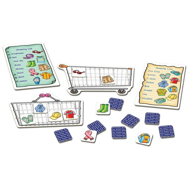 Orchard Toys - Shopping List Extras Pack Clothes - (600091)