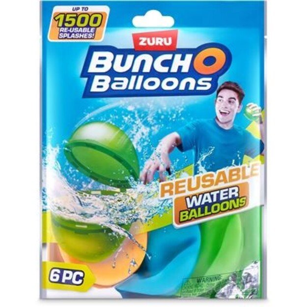Bunch O Balloons - Reusable Water Balloons 6 Pack (56593UQ1)