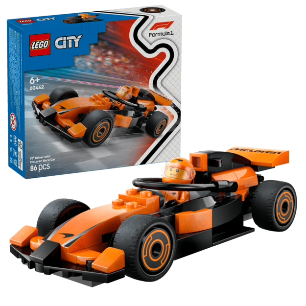 LEGO - LEGO City - F1® Driver with McLaren Race Car (60442)