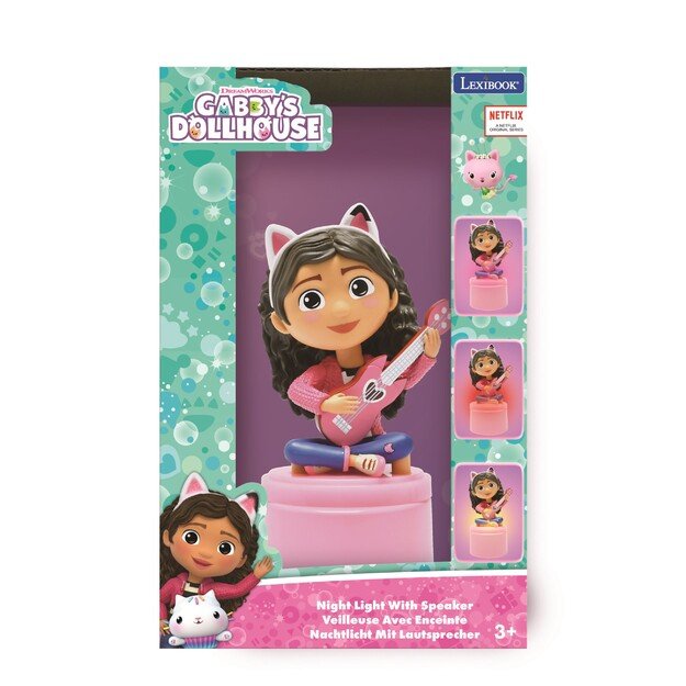 Gabby's Dollhouse - 2 in 1 Nightlight and Speaker (89006)