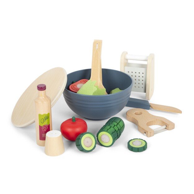 Small Foot - Cutting set with salad fresh - (I-SF12612)