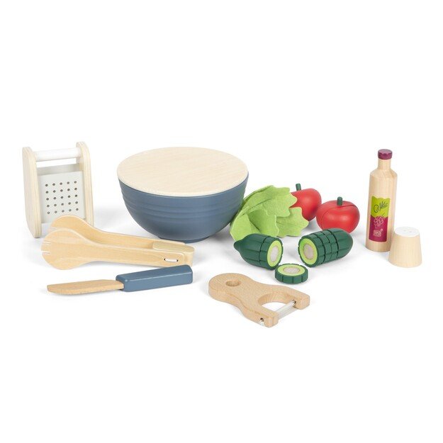 Small Foot - Cutting set with salad fresh - (I-SF12612)