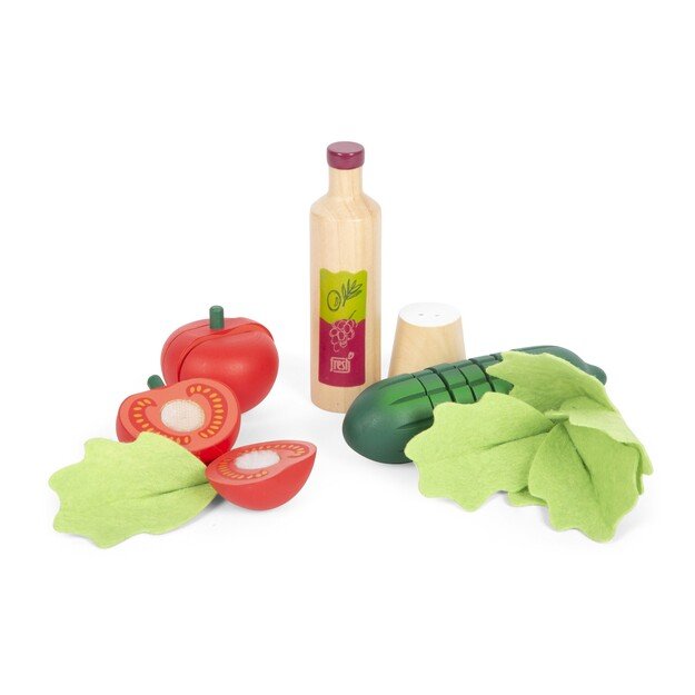 Small Foot - Cutting set with salad fresh - (I-SF12612)