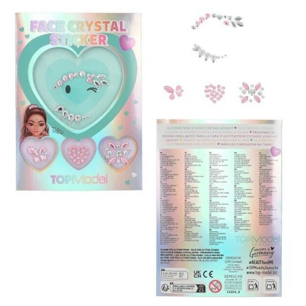 TOPModel - Face Crystal Sticker BEAUTY and ME ( 0413254 )