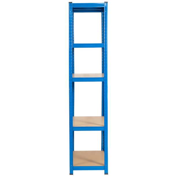 REGAŁ MAGAZYNOWY NIEBIESKI 180x90x40 GARAŻOWY GARAŻ PIWNICA MAGAZYN 875 kg 5