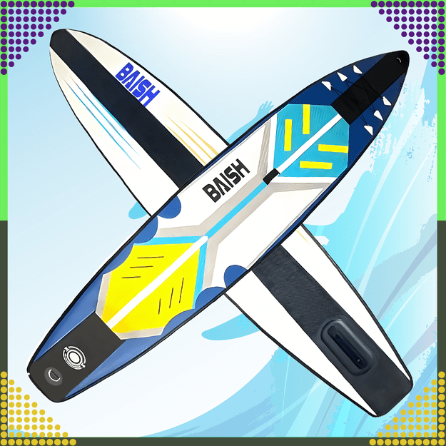Deska Sup Paddle Board 420 cm Pompowana do Pływania Wytrzymała + Akcesoria 2