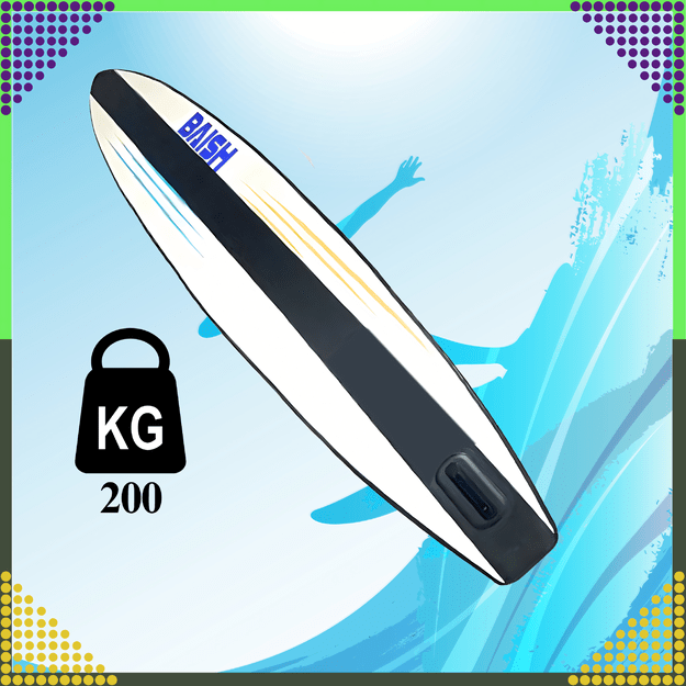 Deska Sup Paddle Board 420 cm Pompowana do Pływania Wytrzymała + Akcesoria 6