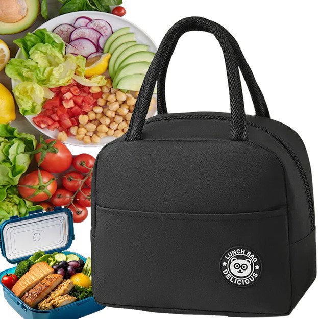 Torba Termiczna Izolacyjna Lunch Box Śniadaniówka na Jedzenie Piknik Plażę