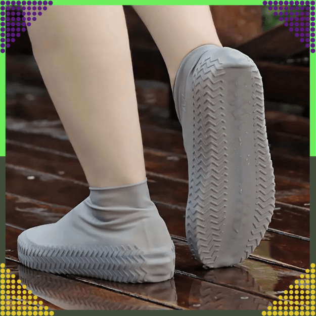 Waterproof Rain Shoe Covers Anti-slip Wellington Boots S